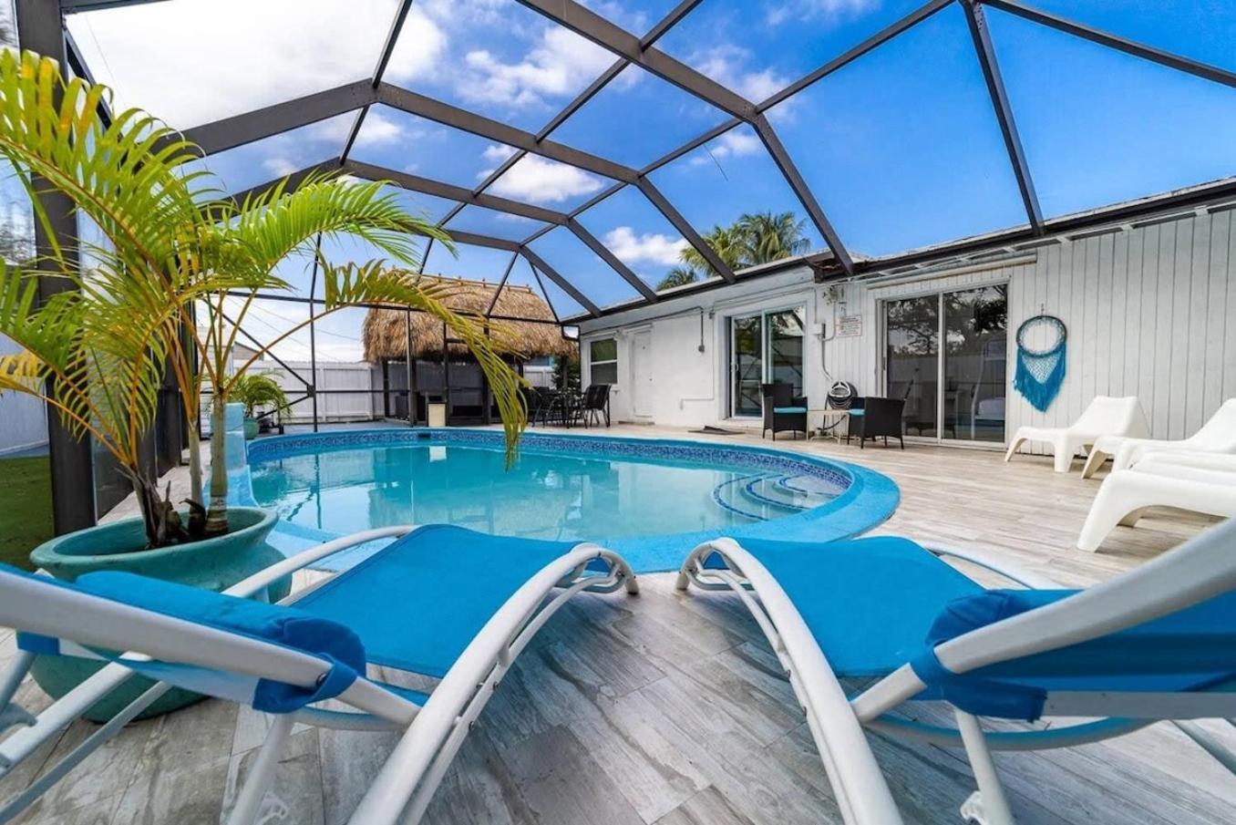 Private Heated Pool Villa In Ftl Near Beach Fort Lauderdale Exterior photo