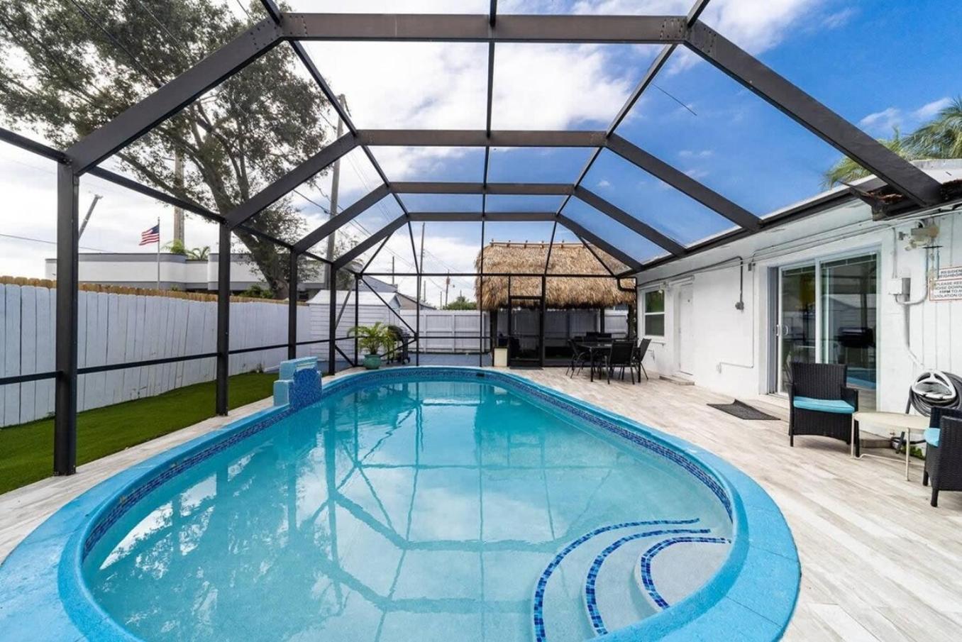 Private Heated Pool Villa In Ftl Near Beach Fort Lauderdale Exterior photo