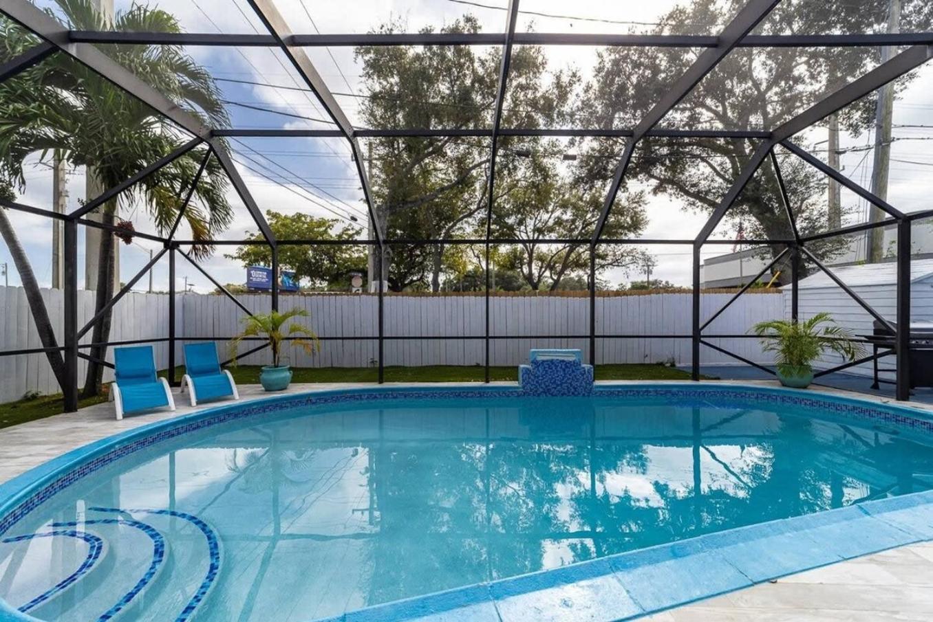 Private Heated Pool Villa In Ftl Near Beach Fort Lauderdale Exterior photo