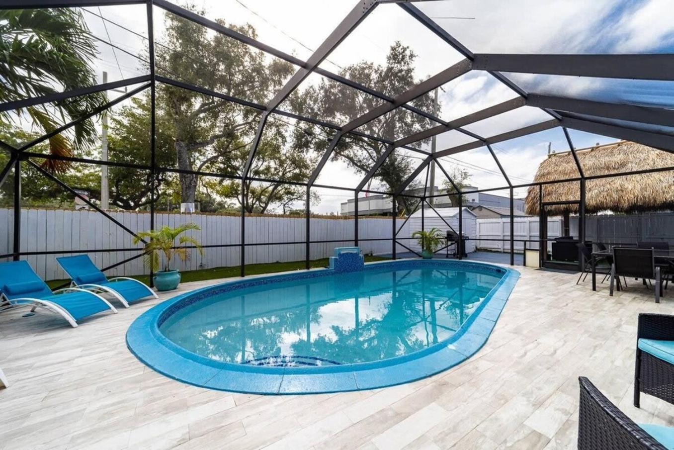 Private Heated Pool Villa In Ftl Near Beach Fort Lauderdale Exterior photo
